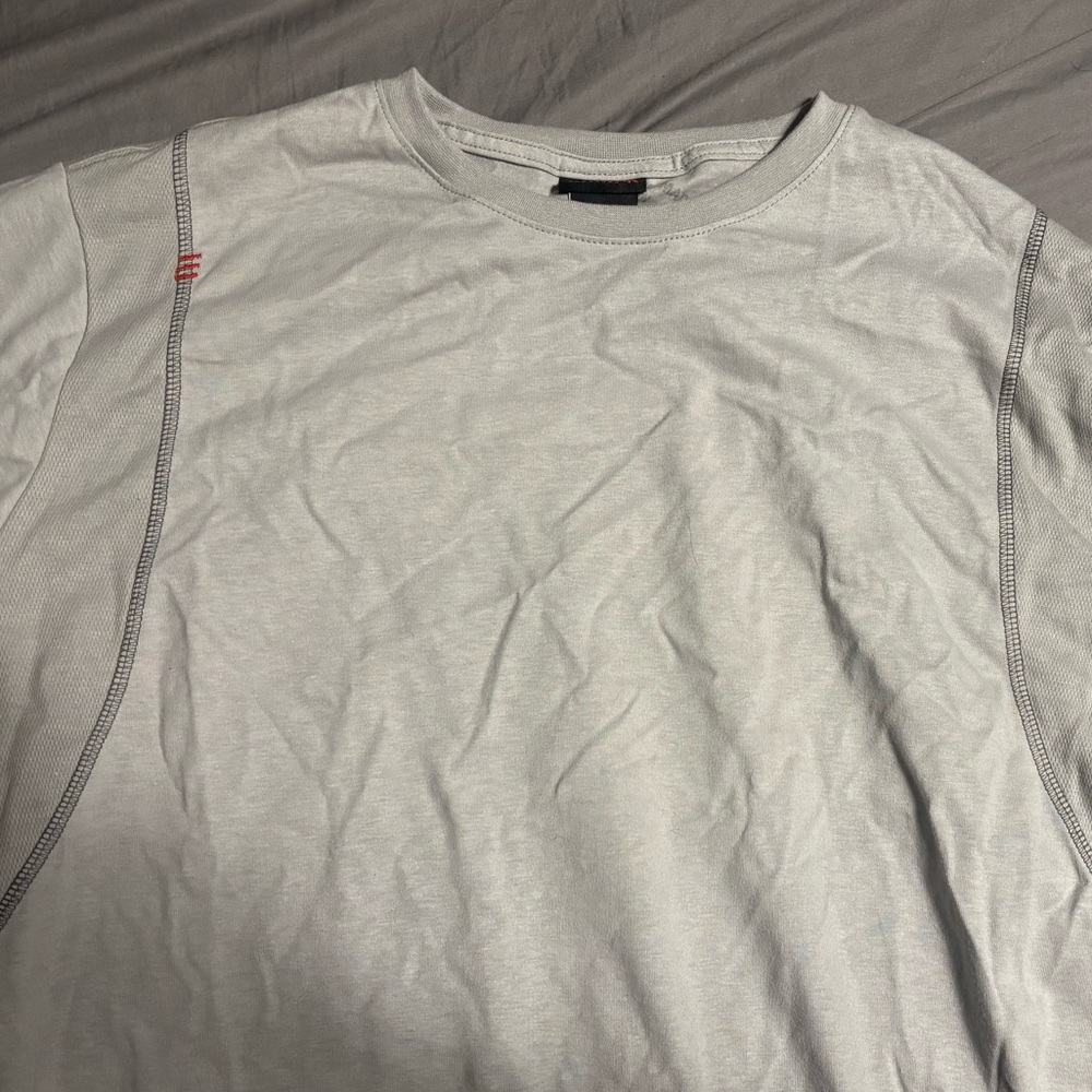 Ariat Light Gray long Sleeve Tee